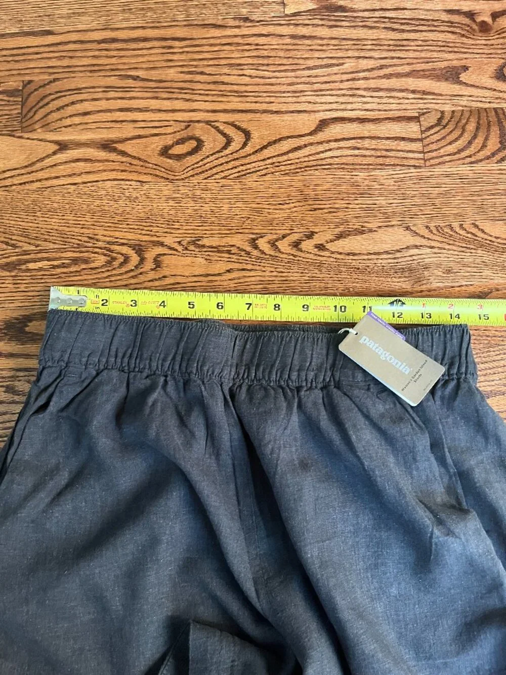 New! Patagonia Women’s Garden Island Shorts Medium Whole Weave: Ink Black NWT - Picture 9 of 11